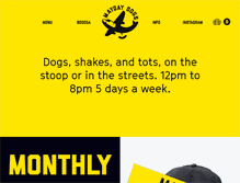 Tablet Screenshot of maydaydogs.com